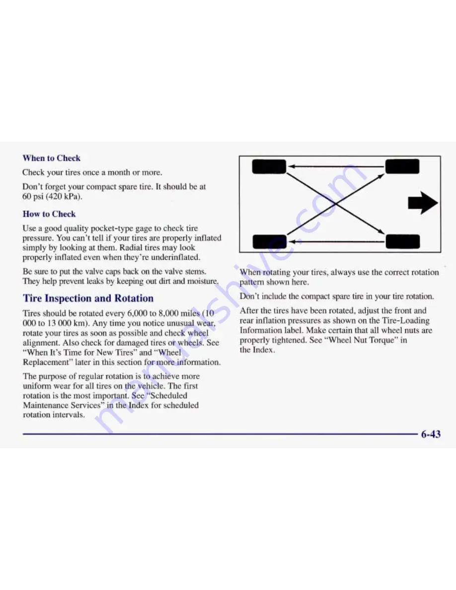 Pontiac 1997 Grand Am Owner'S Manual Download Page 270