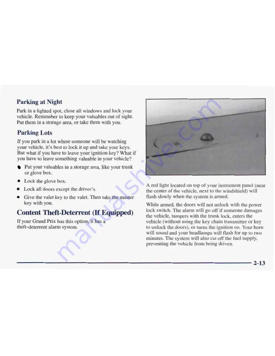 Pontiac 1997 Grand Prix Owner'S Manual Download Page 87