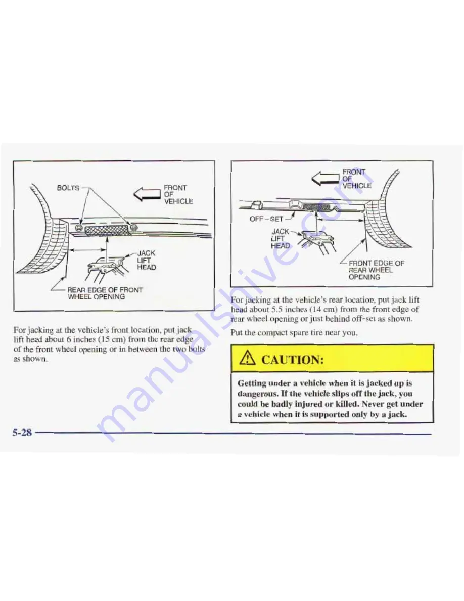 Pontiac 1997 Grand Prix Owner'S Manual Download Page 262