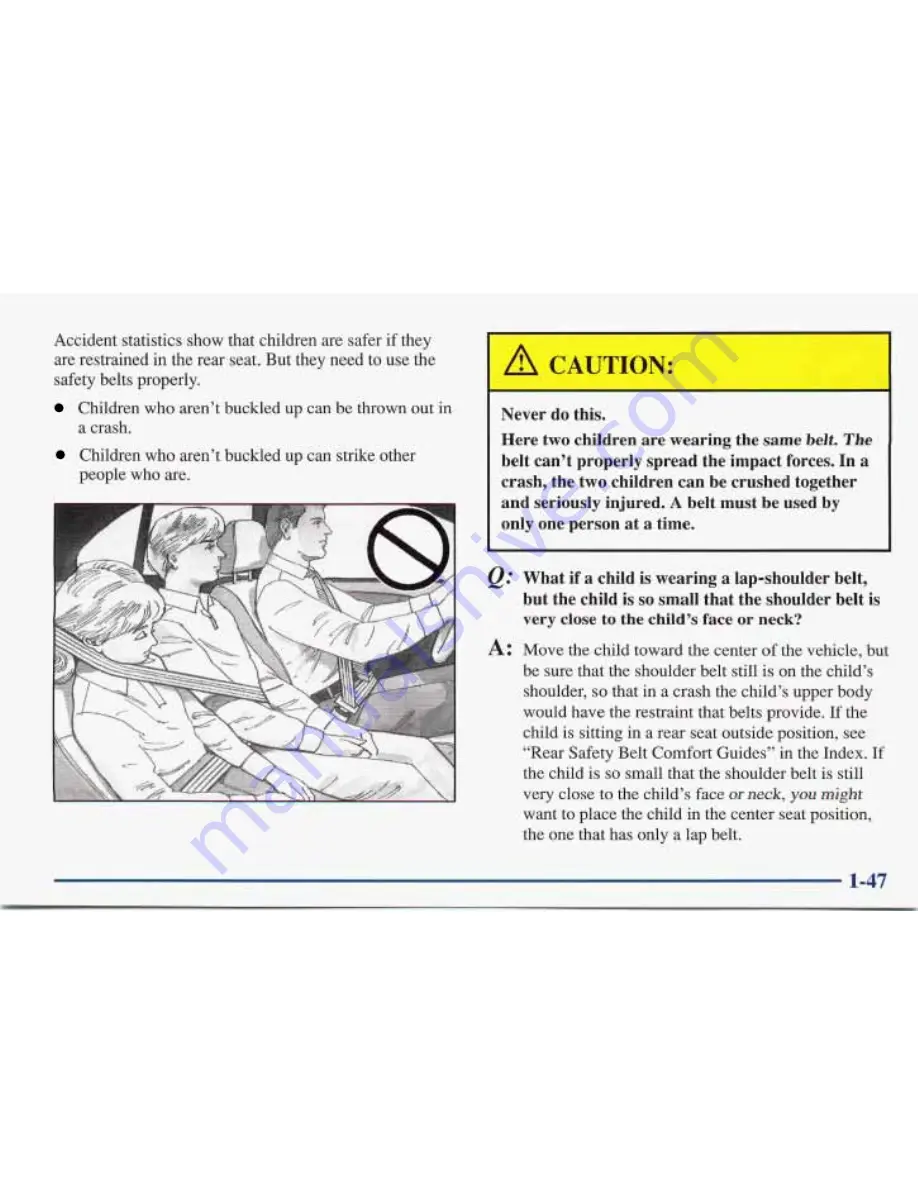 Pontiac 1997 Sunfire Owner'S Manual Download Page 55