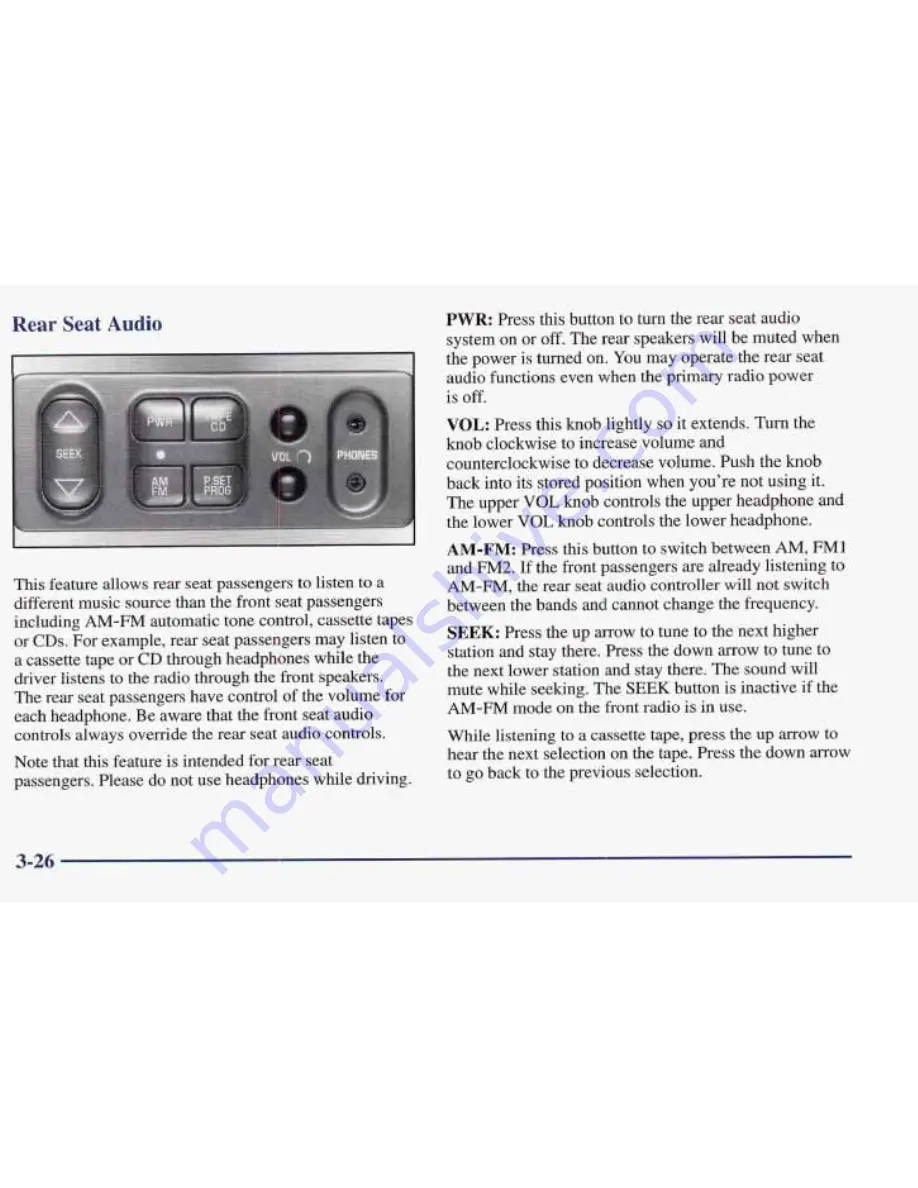 Pontiac 1997 Trans Sport Owner'S Manual Download Page 237