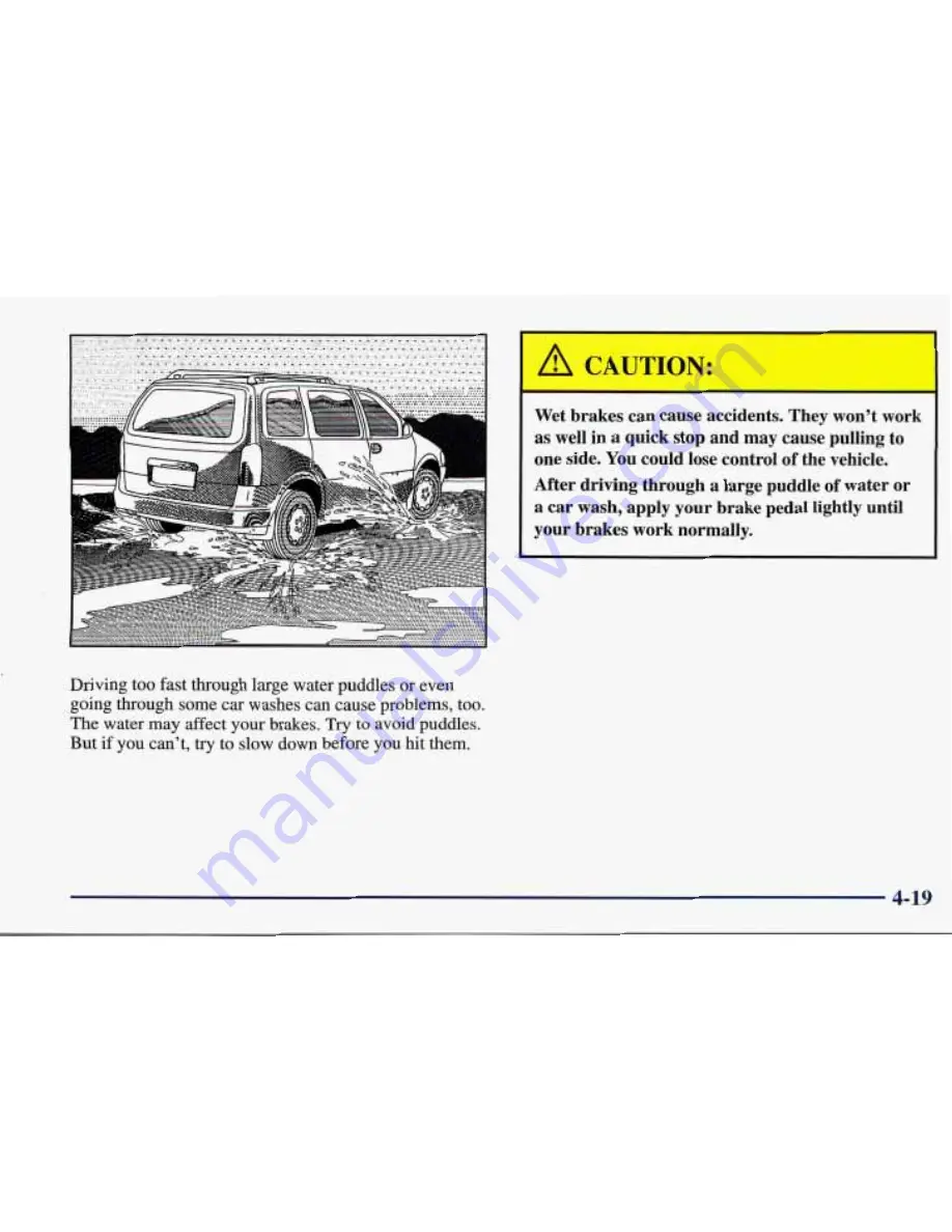 Pontiac 1997 Trans Sport Owner'S Manual Download Page 266