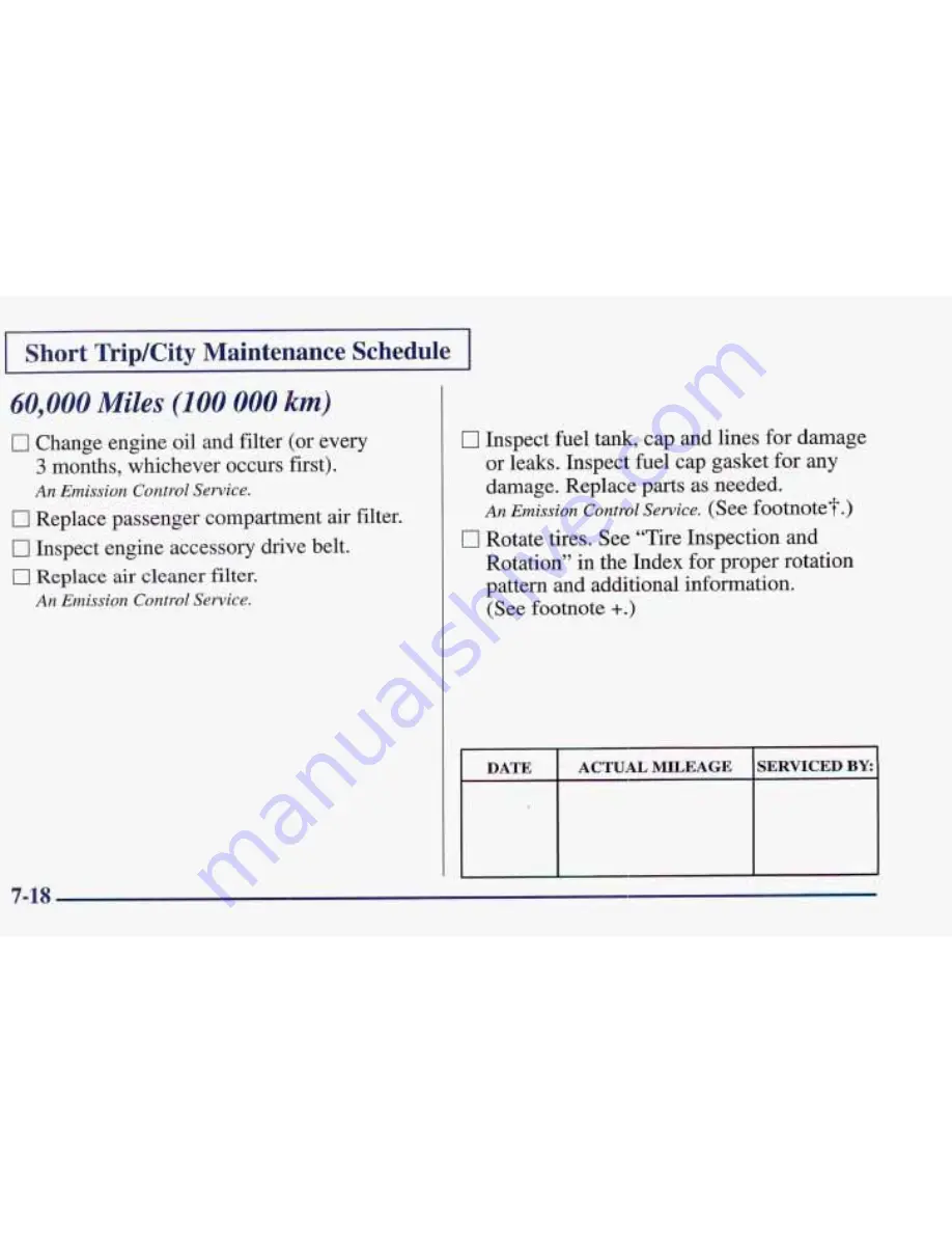 Pontiac 1997 Trans Sport Owner'S Manual Download Page 409