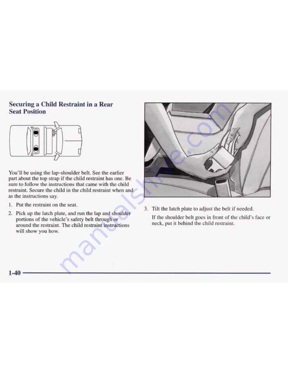 Pontiac 1998 Firebird Owner'S Manual Download Page 47