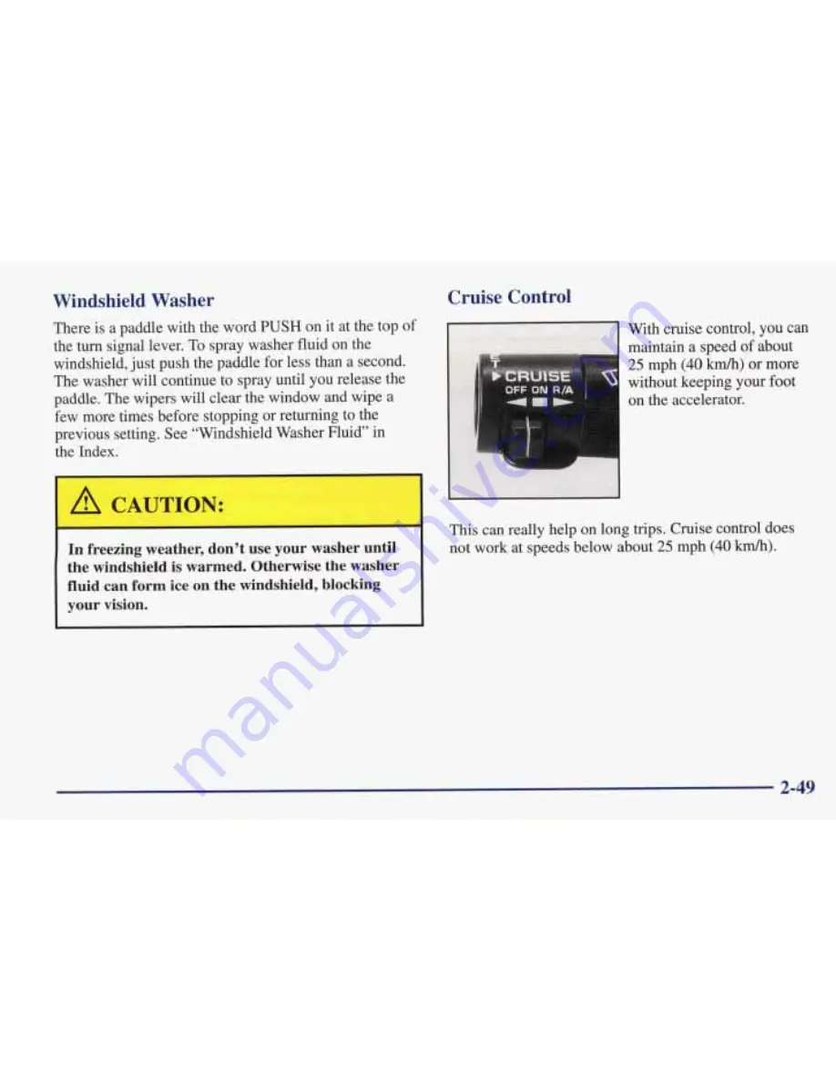 Pontiac 1998 Firebird Owner'S Manual Download Page 104