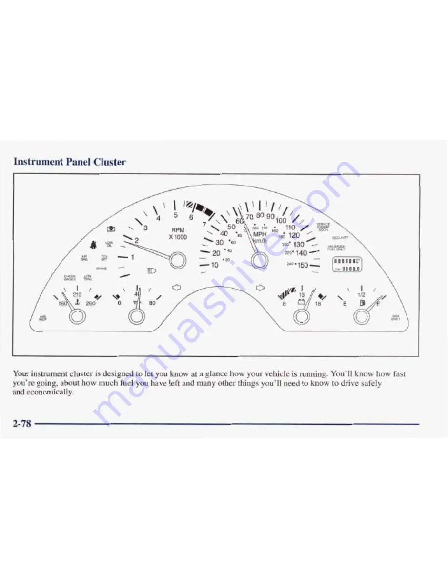 Pontiac 1998 Firebird Owner'S Manual Download Page 133