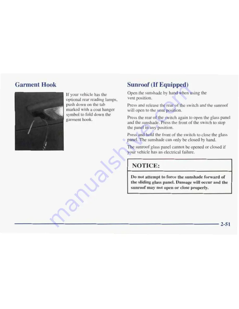 Pontiac 1998 Grand Am Owner'S Manual Download Page 112