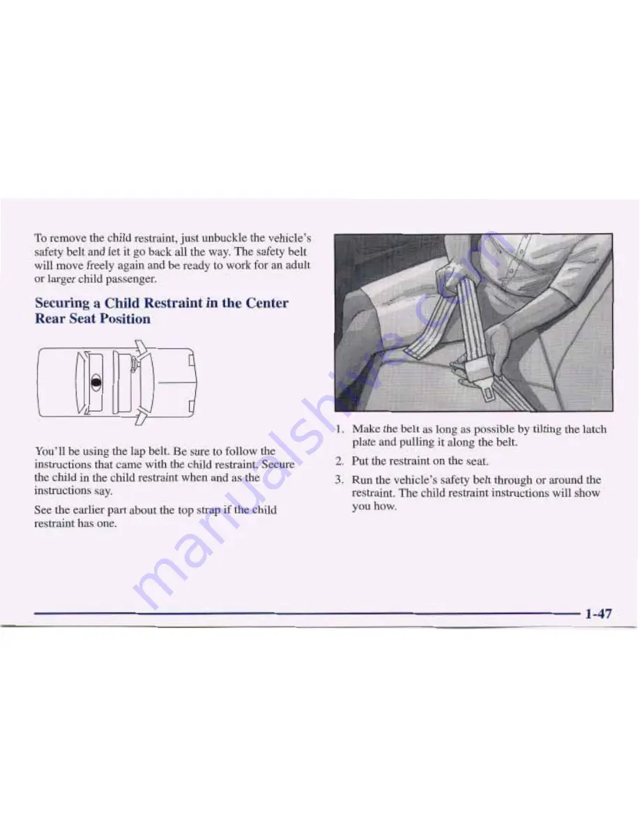 Pontiac 1998 Sunfire Owner'S Manual Download Page 63