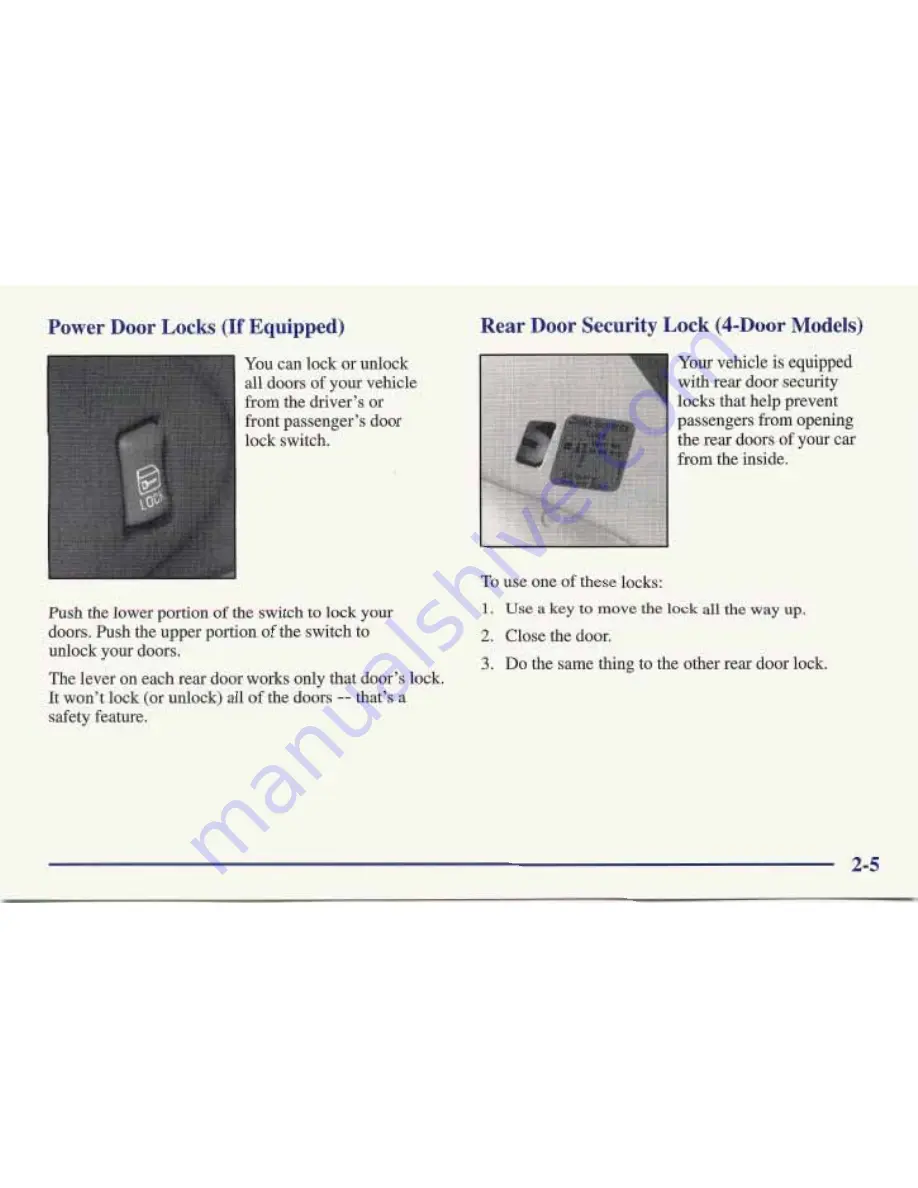 Pontiac 1998 Sunfire Owner'S Manual Download Page 75