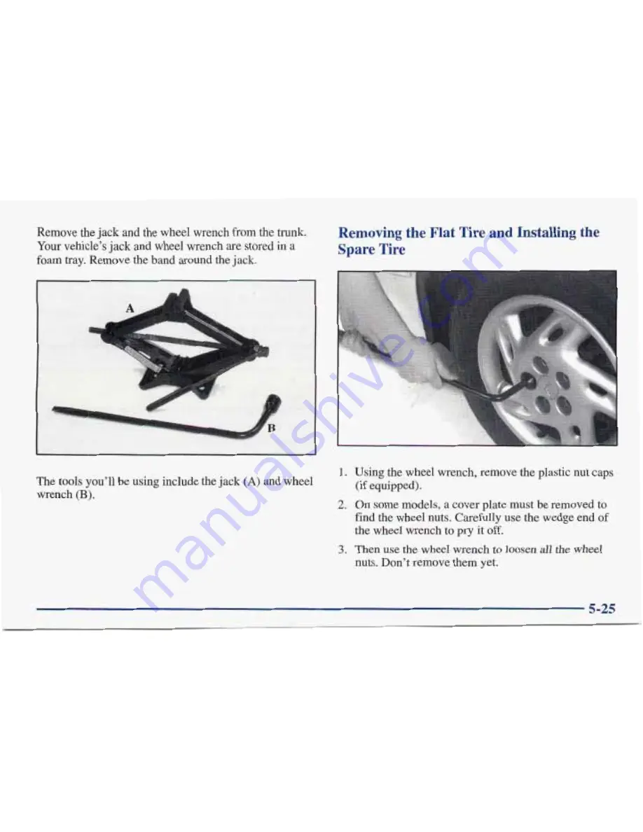 Pontiac 1998 Sunfire Owner'S Manual Download Page 235