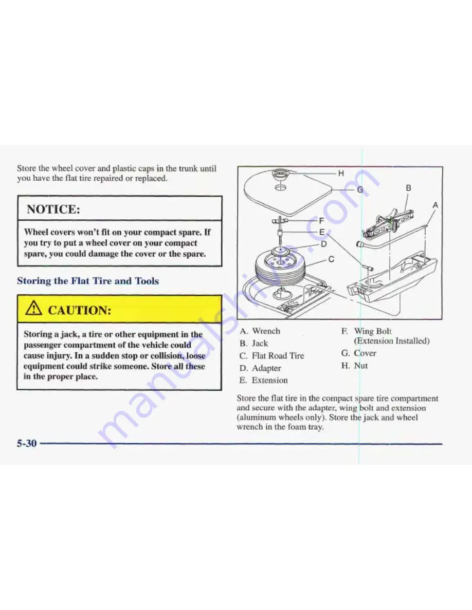 Pontiac 1998 Sunfire Owner'S Manual Download Page 240