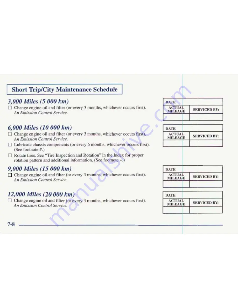 Pontiac 1998 Sunfire Owner'S Manual Download Page 318