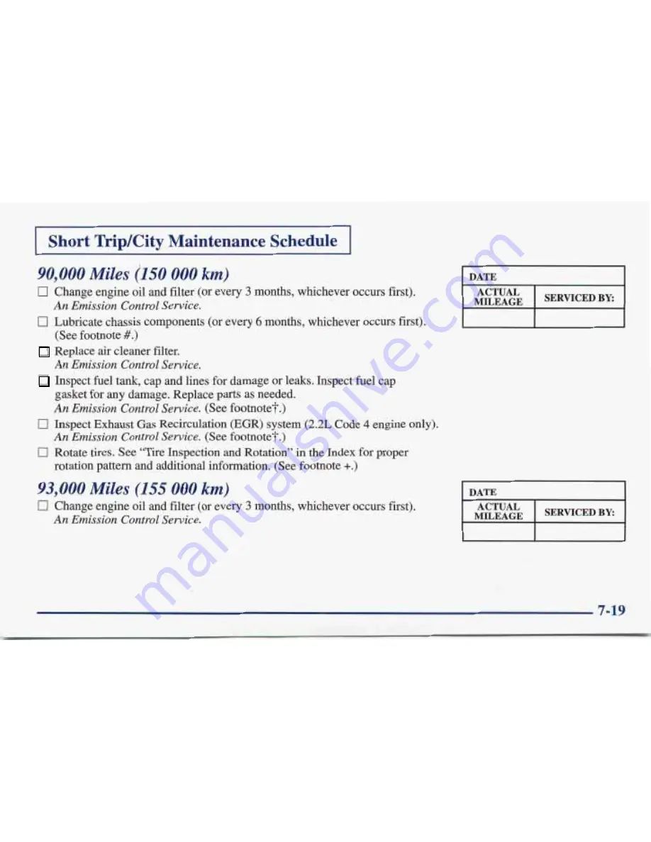 Pontiac 1998 Sunfire Owner'S Manual Download Page 329