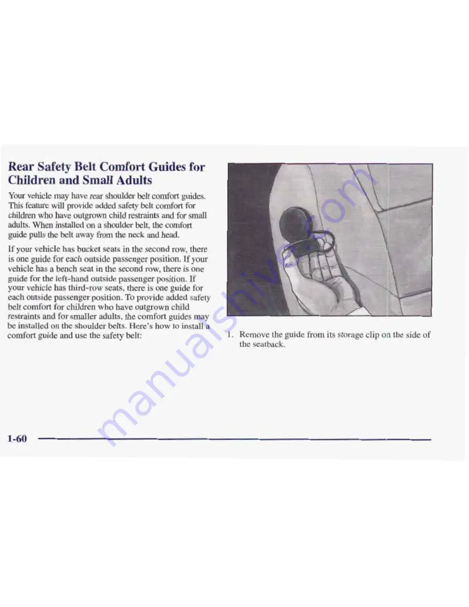 Pontiac 1998 Trans Sport Owner'S Manual Download Page 67