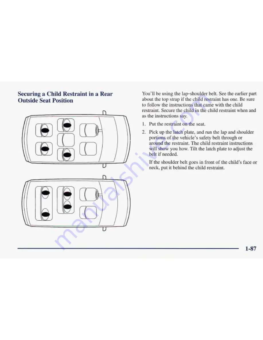 Pontiac 1998 Trans Sport Owner'S Manual Download Page 94