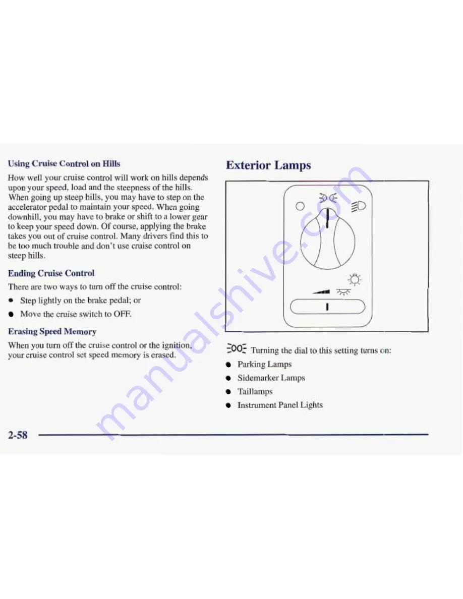 Pontiac 1998 Trans Sport Owner'S Manual Download Page 169