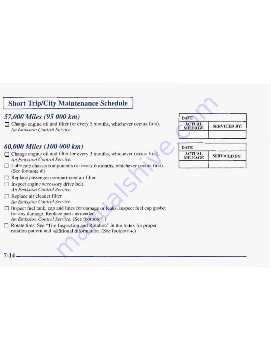 Pontiac 1998 Trans Sport Owner'S Manual Download Page 413