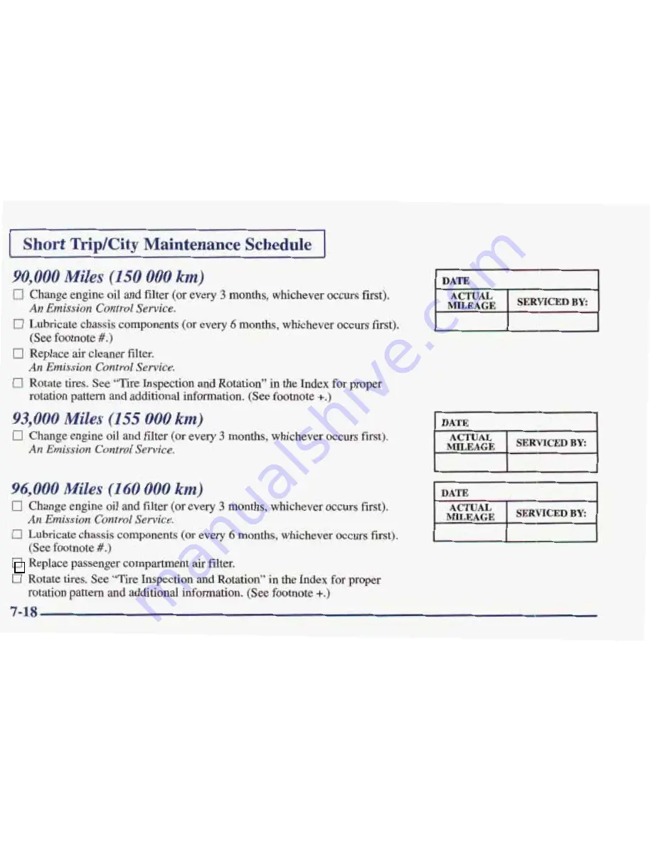 Pontiac 1998 Trans Sport Owner'S Manual Download Page 417