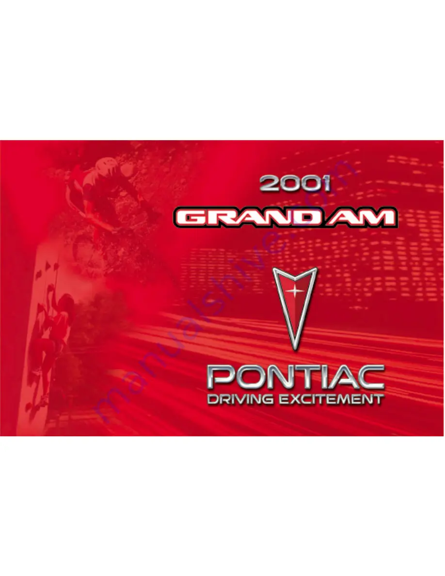 Pontiac 2001 Grand Am Owner'S Manual Download Page 1