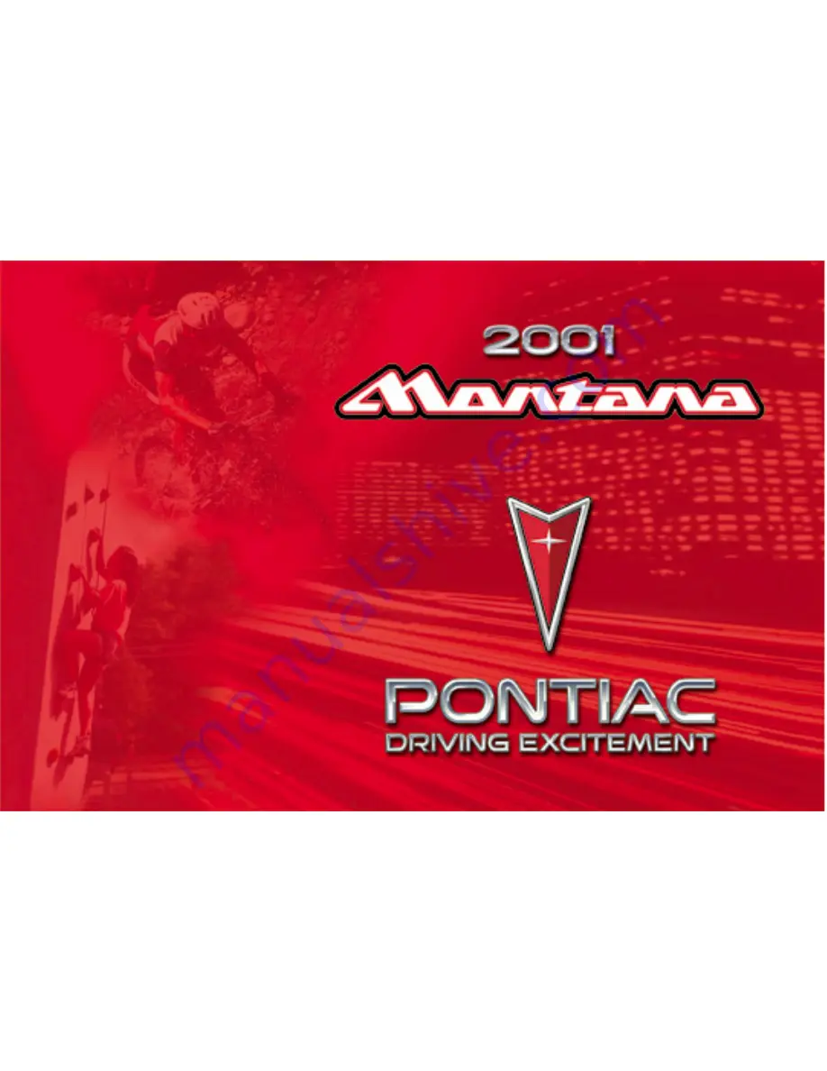 Pontiac 2001 Montana Скачать руководство пользователя страница 1