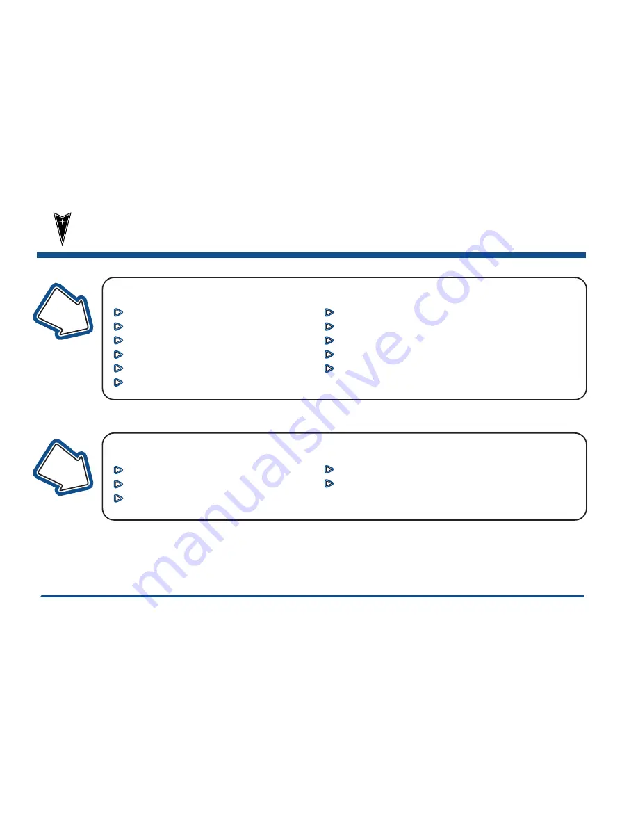 Pontiac 2001 Sunfire Owner'S Manual Download Page 6