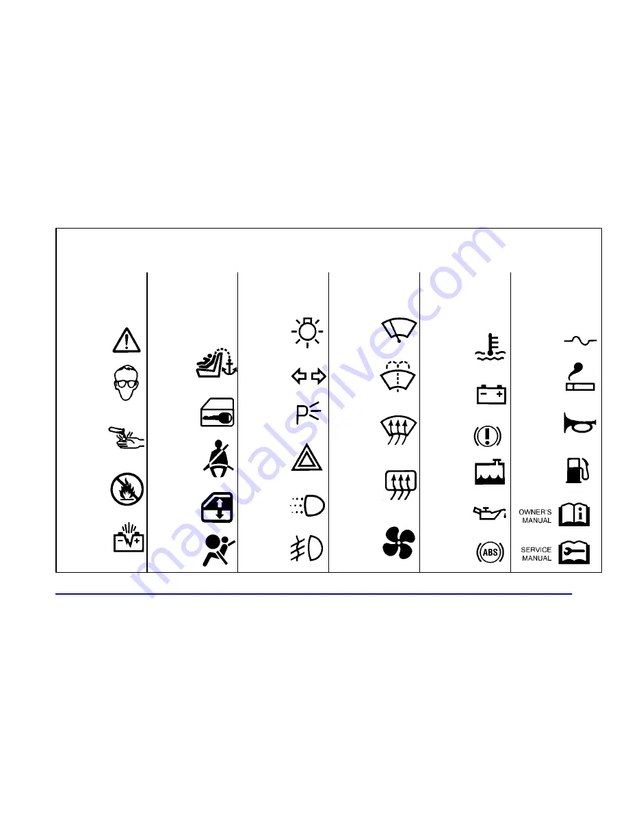 Pontiac 2001 Sunfire Owner'S Manual Download Page 11