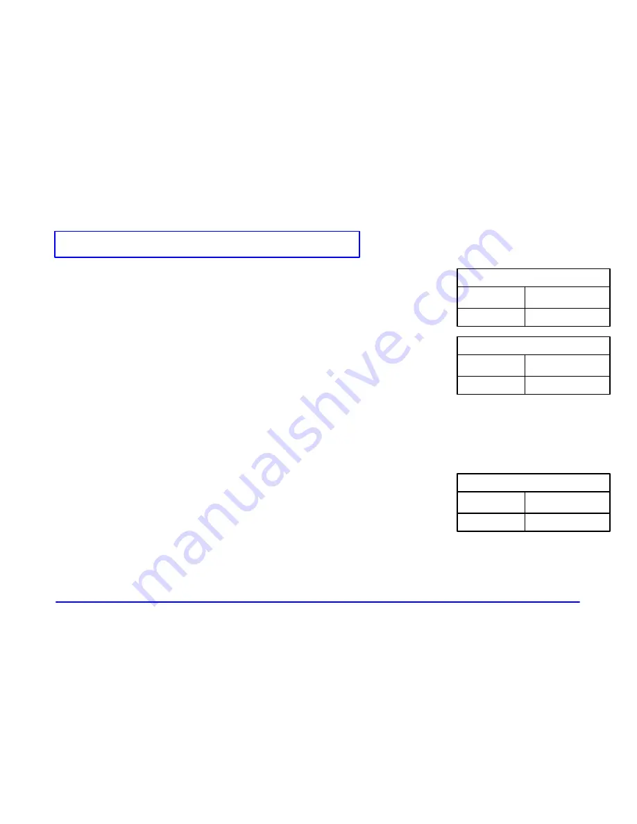 Pontiac 2001 Sunfire Owner'S Manual Download Page 328