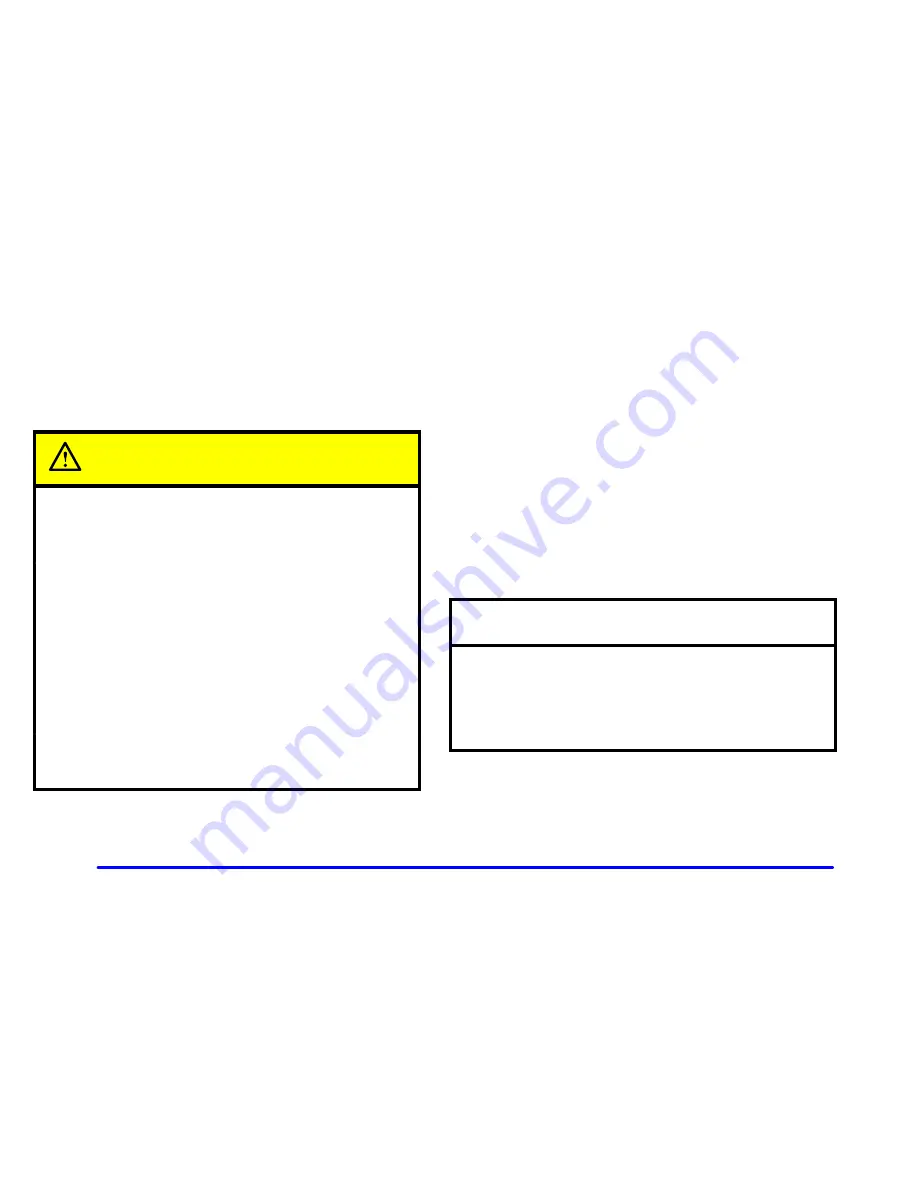 Pontiac 2002 Grand Prix Owner'S Manual Download Page 100