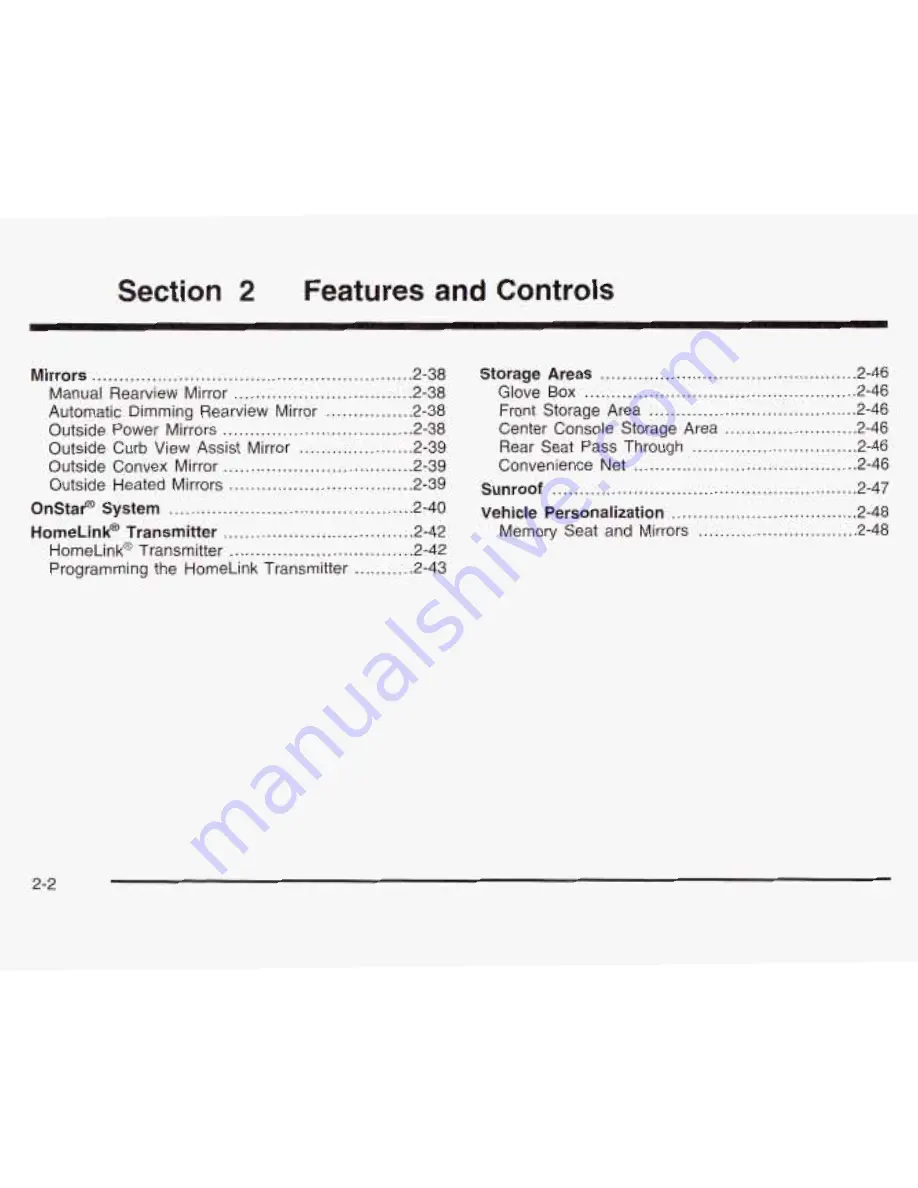 Pontiac 2003 Bonneville Owner'S Manual Download Page 67