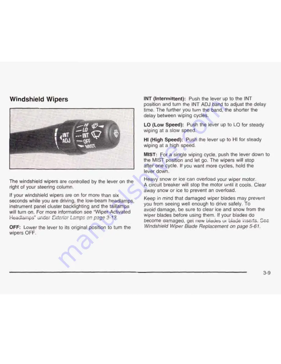 Pontiac 2003 Bonneville Owner'S Manual Download Page 124