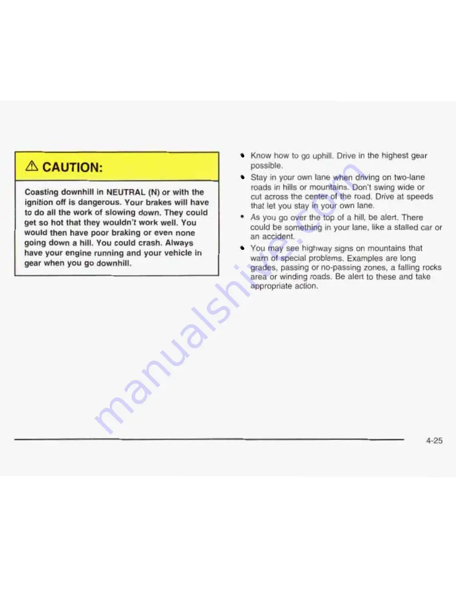 Pontiac 2003 Bonneville Owner'S Manual Download Page 242