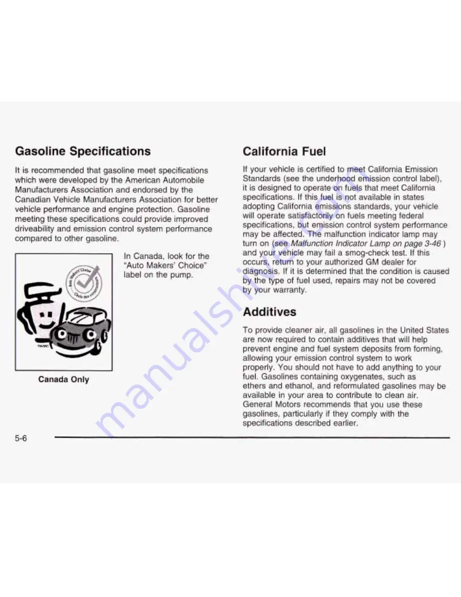 Pontiac 2003 Bonneville Owner'S Manual Download Page 265