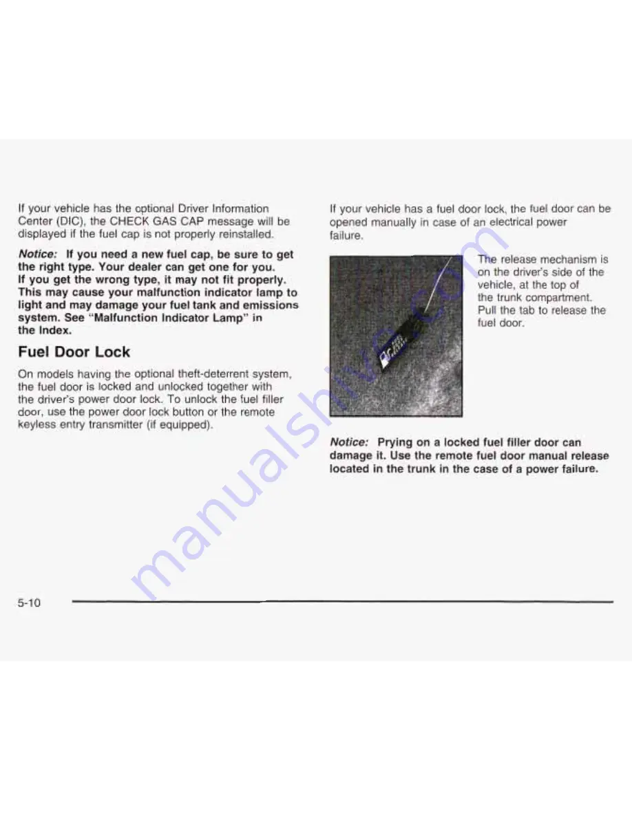 Pontiac 2003 Bonneville Owner'S Manual Download Page 269