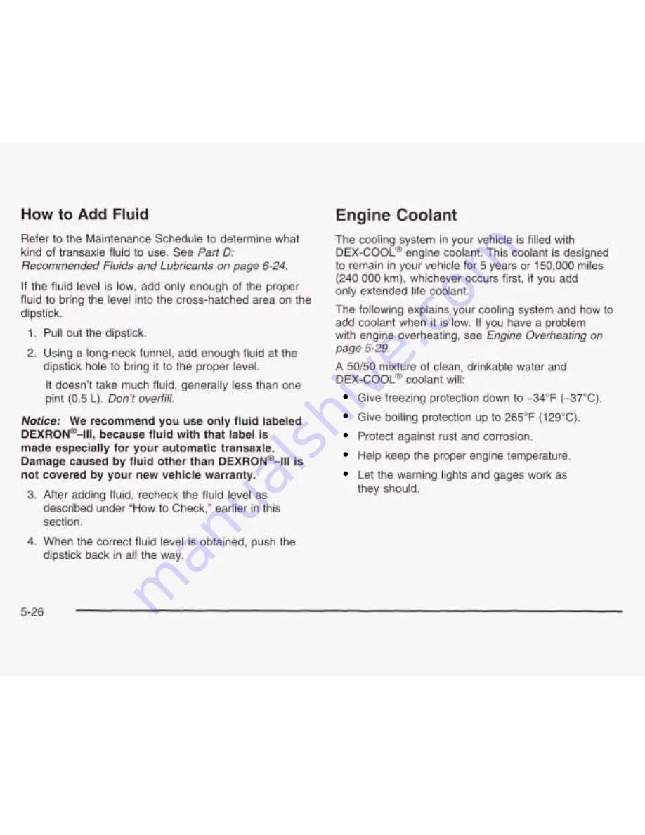 Pontiac 2003 Bonneville Owner'S Manual Download Page 285