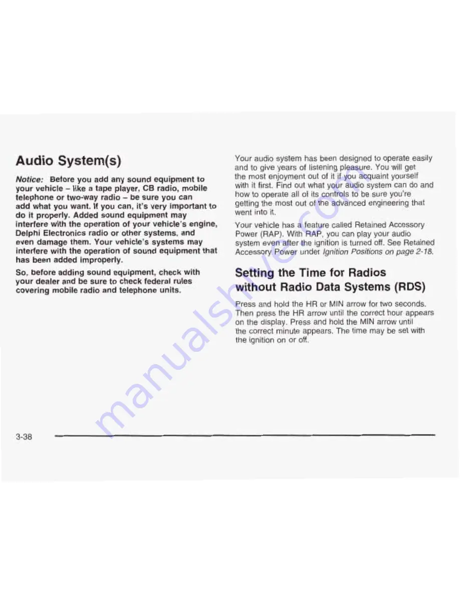 Pontiac 2003 Grand Am Owner'S Manual Download Page 145