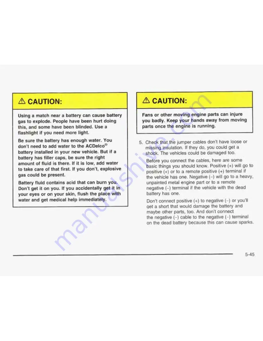 Pontiac 2003 Grand Am Owner'S Manual Download Page 268