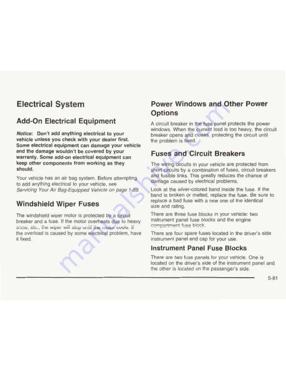 Pontiac 2003 Grand Am Owner'S Manual Download Page 304