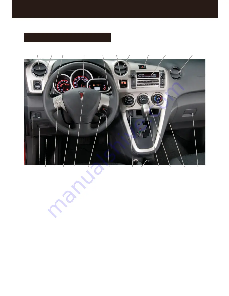 Pontiac 2009 Vibe Getting To Know Manual Download Page 2