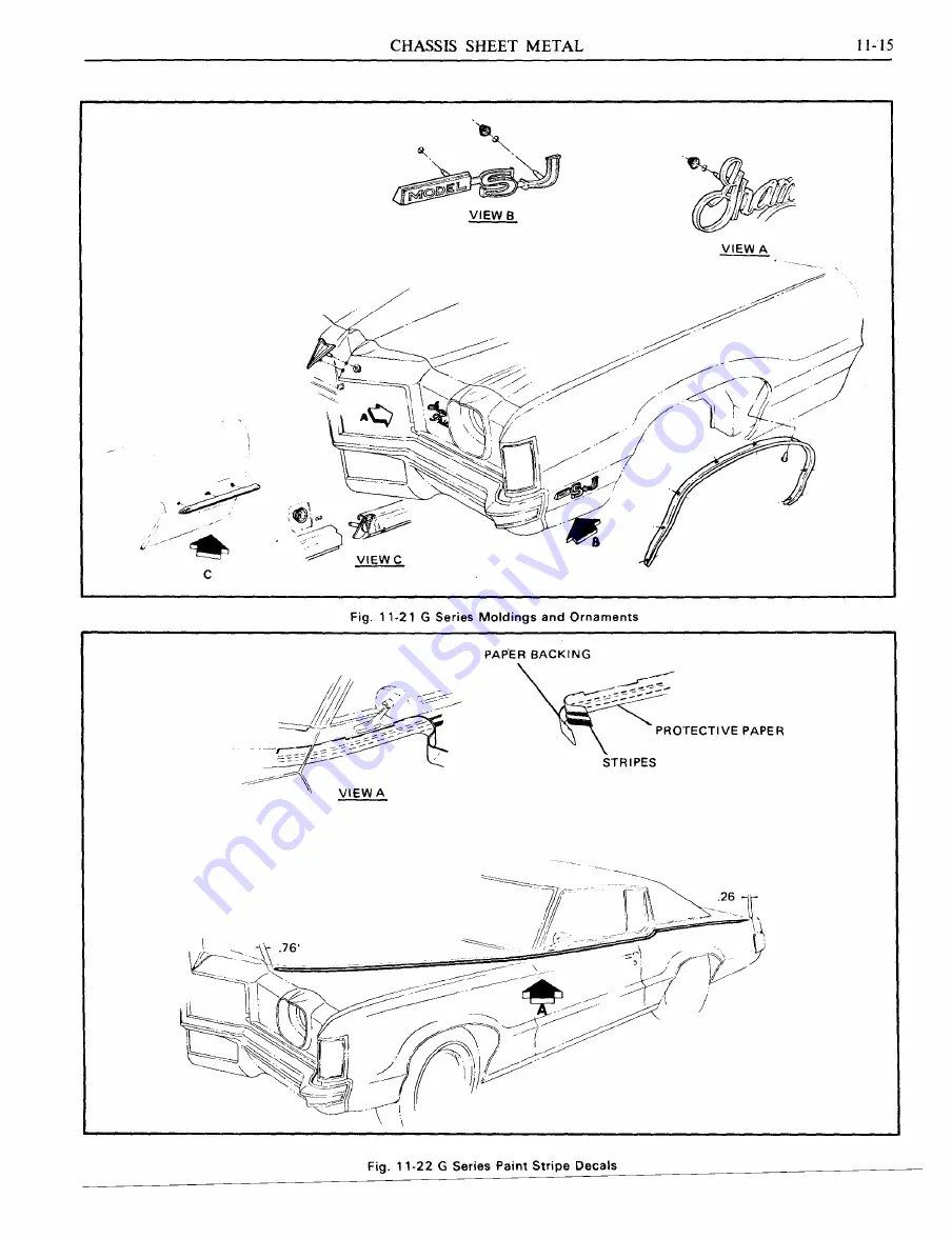 Pontiac BONNEVILLE 1972 Service Manual Download Page 1266