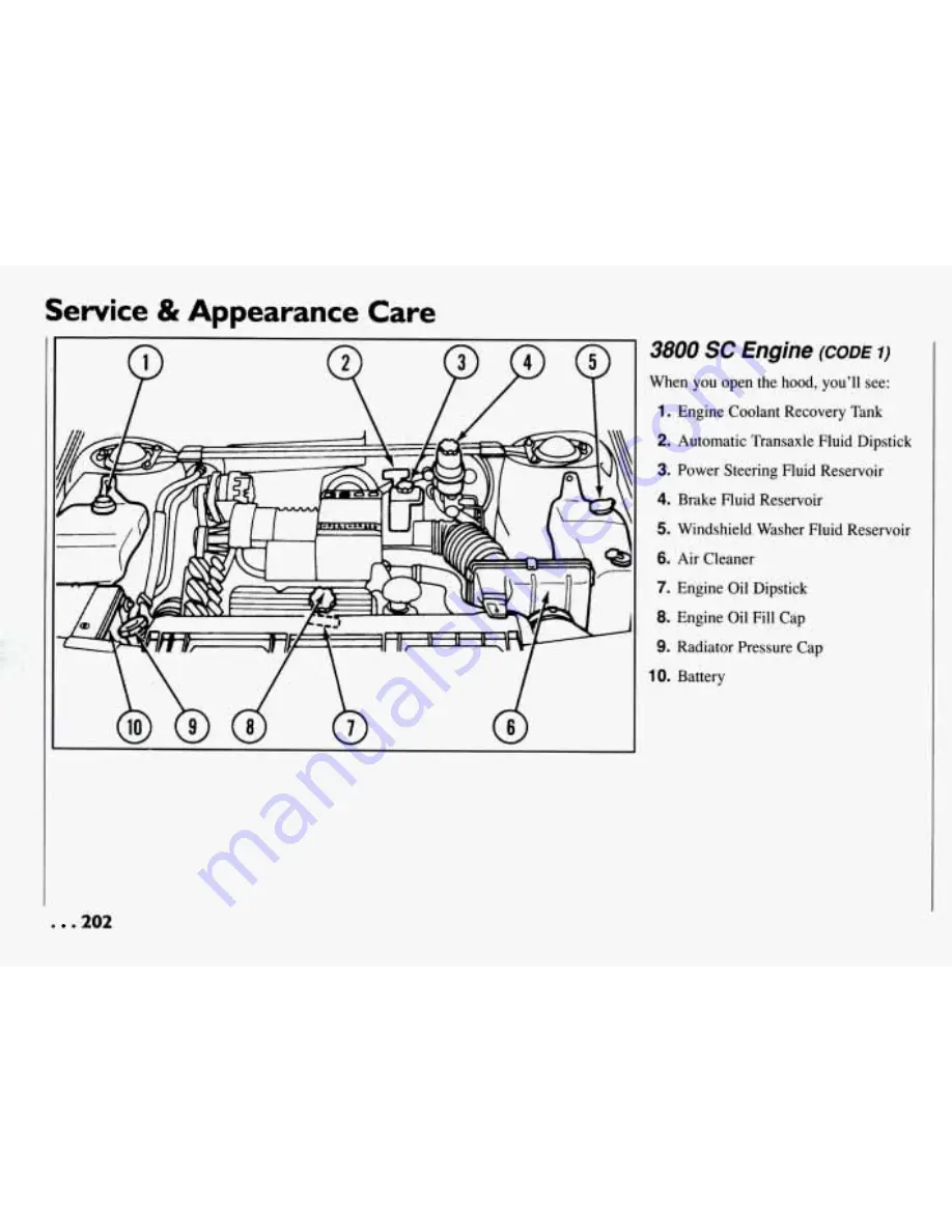 Pontiac BONNEVILLE 1994 Owner'S Manual Download Page 203