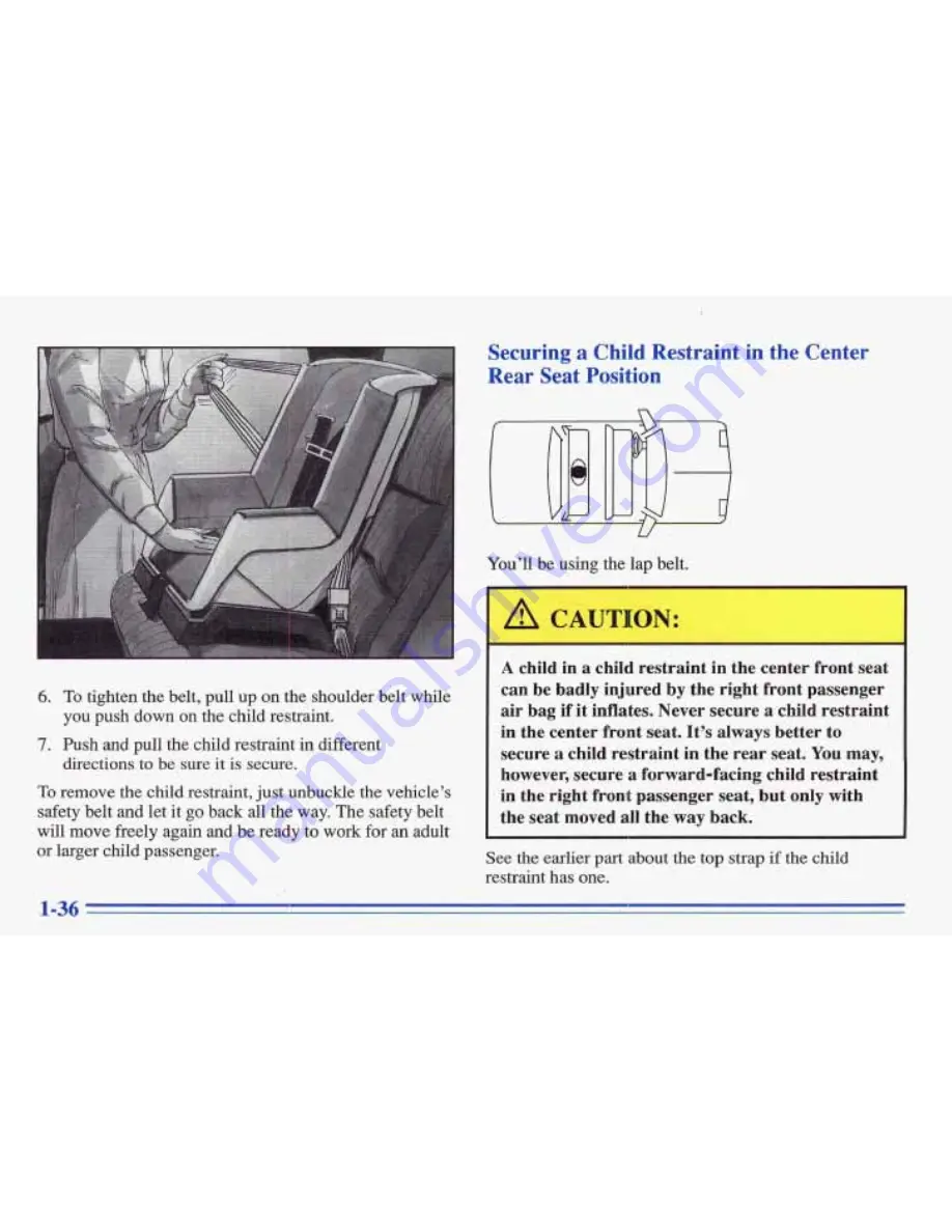 Pontiac BONNEVILLE 1996 Owner'S Manual Download Page 43