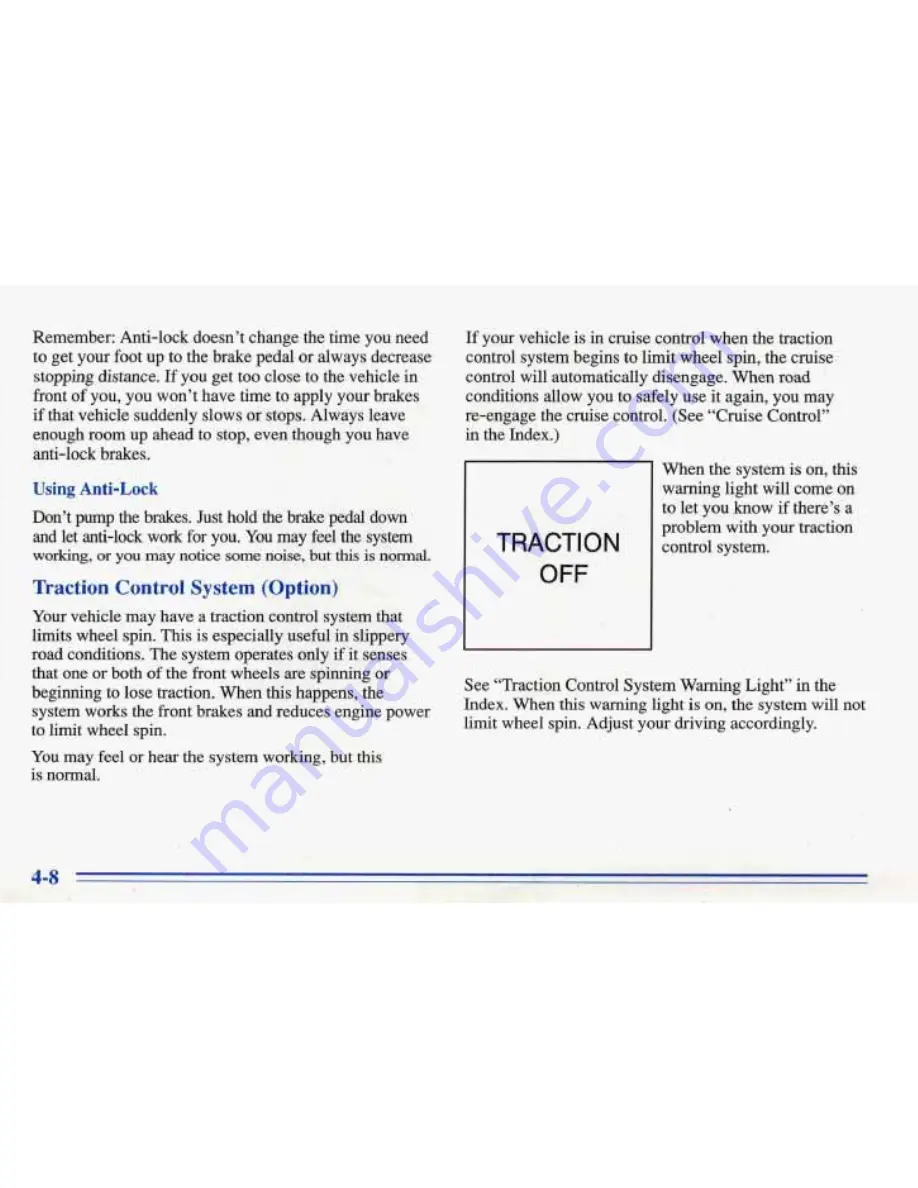 Pontiac BONNEVILLE 1996 Owner'S Manual Download Page 175