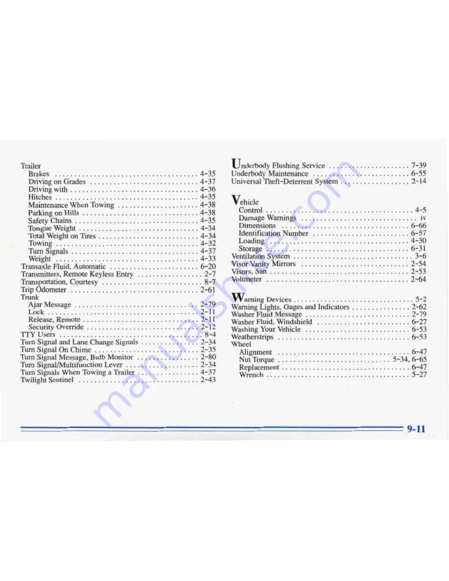 Pontiac BONNEVILLE 1996 Owner'S Manual Download Page 384