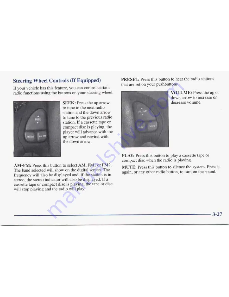 Pontiac BONNEVILLE 1997 Owner'S Manual Download Page 168