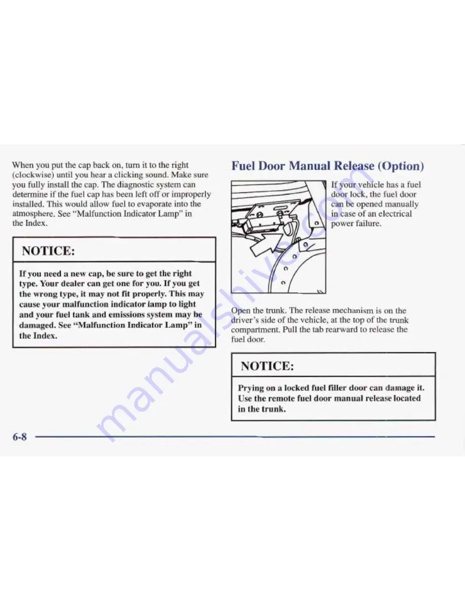 Pontiac BONNEVILLE 1997 Owner'S Manual Download Page 261