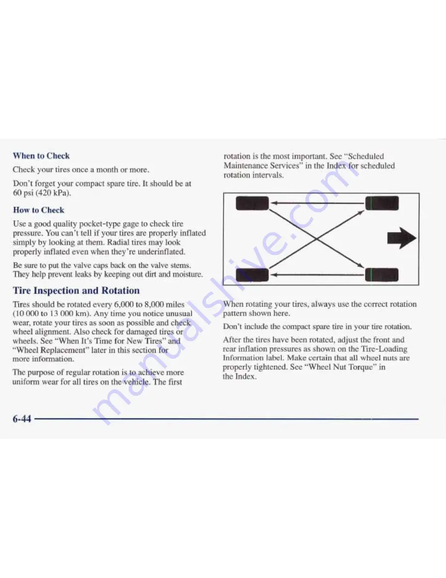 Pontiac BONNEVILLE 1997 Owner'S Manual Download Page 297