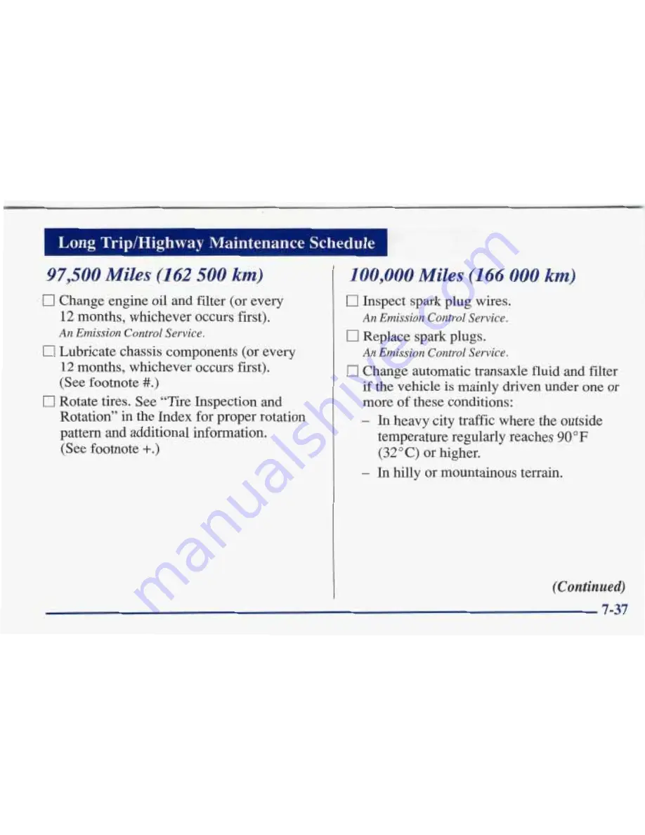 Pontiac BONNEVILLE 1997 Owner'S Manual Download Page 360