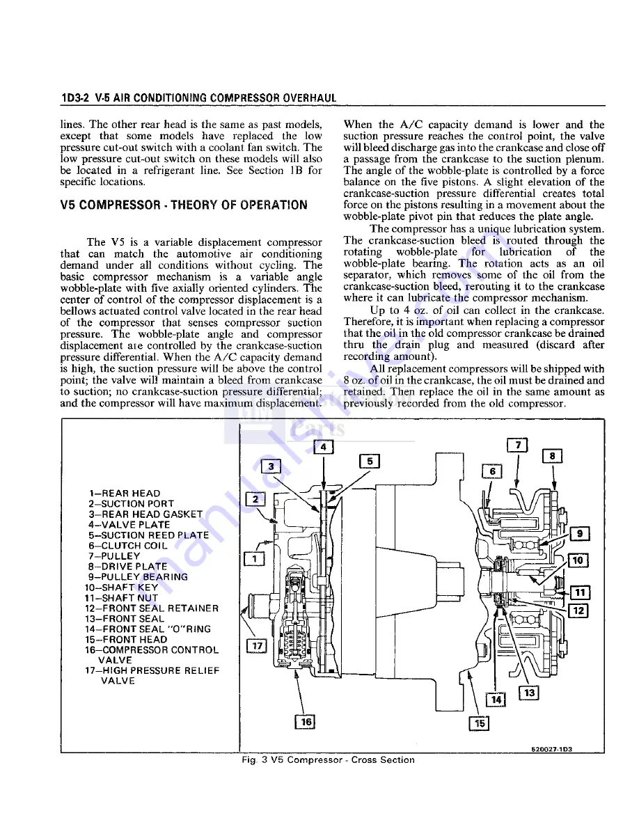 Pontiac Fiero 1988 Service Manual Download Page 105