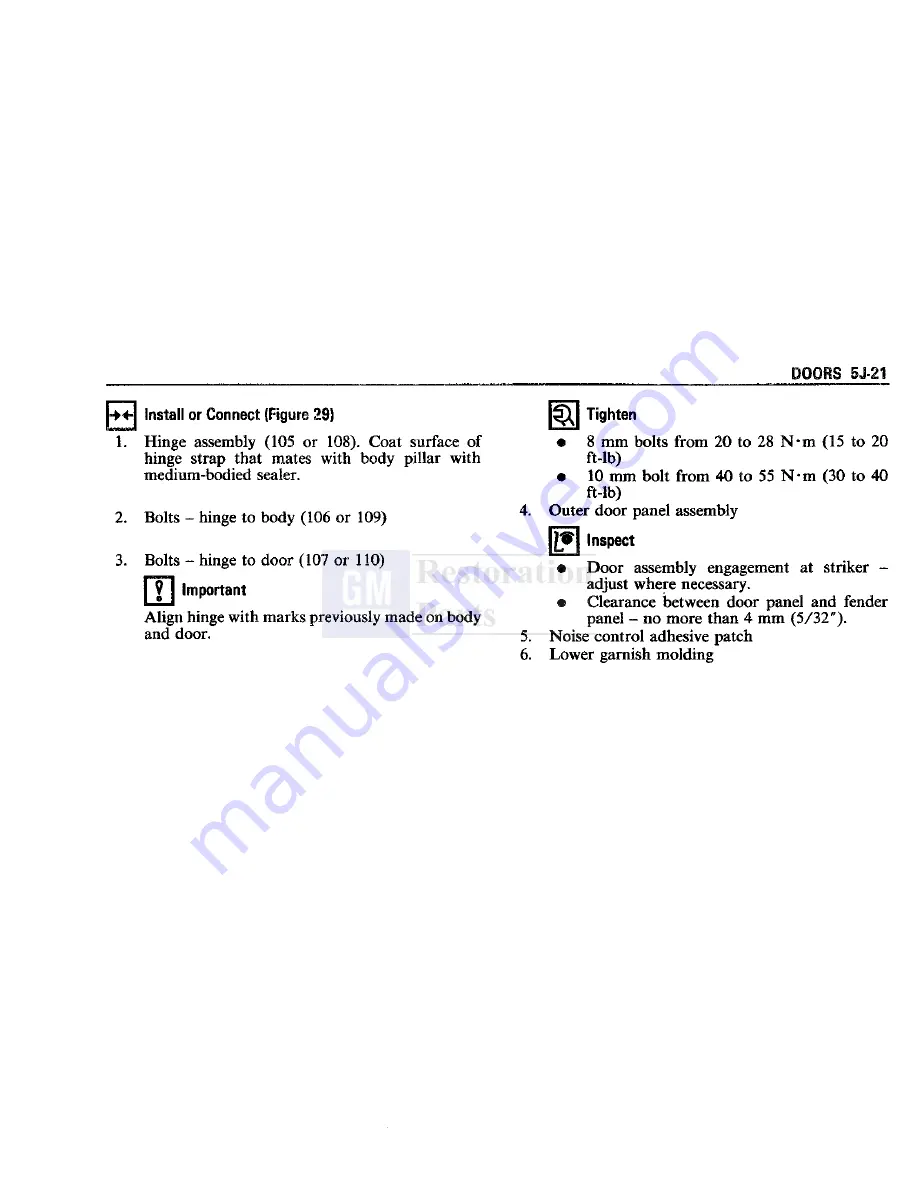 Pontiac Fiero 1988 Service Manual Download Page 1332