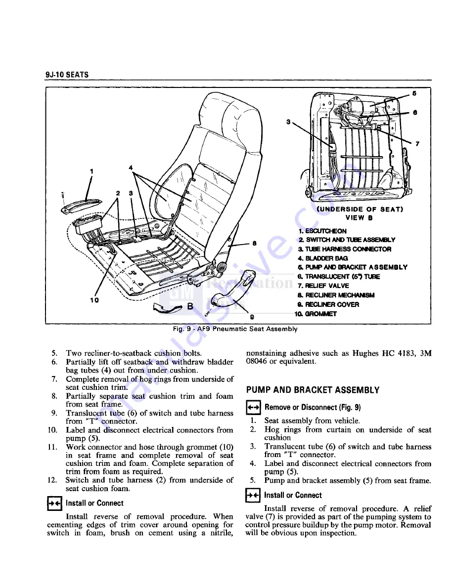 Pontiac Fiero 1988 Service Manual Download Page 1373